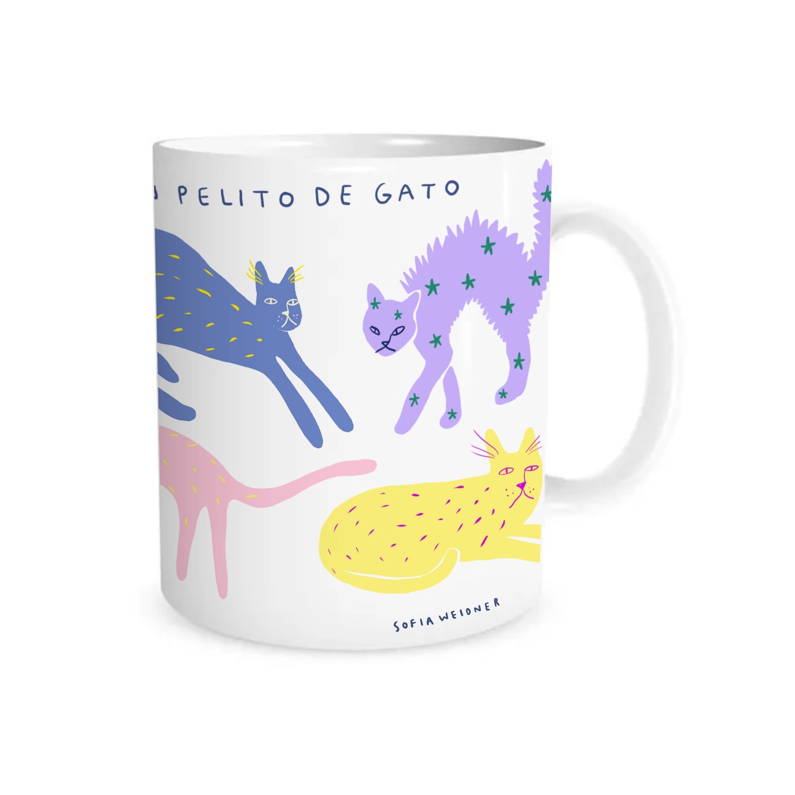 Taza de gatos